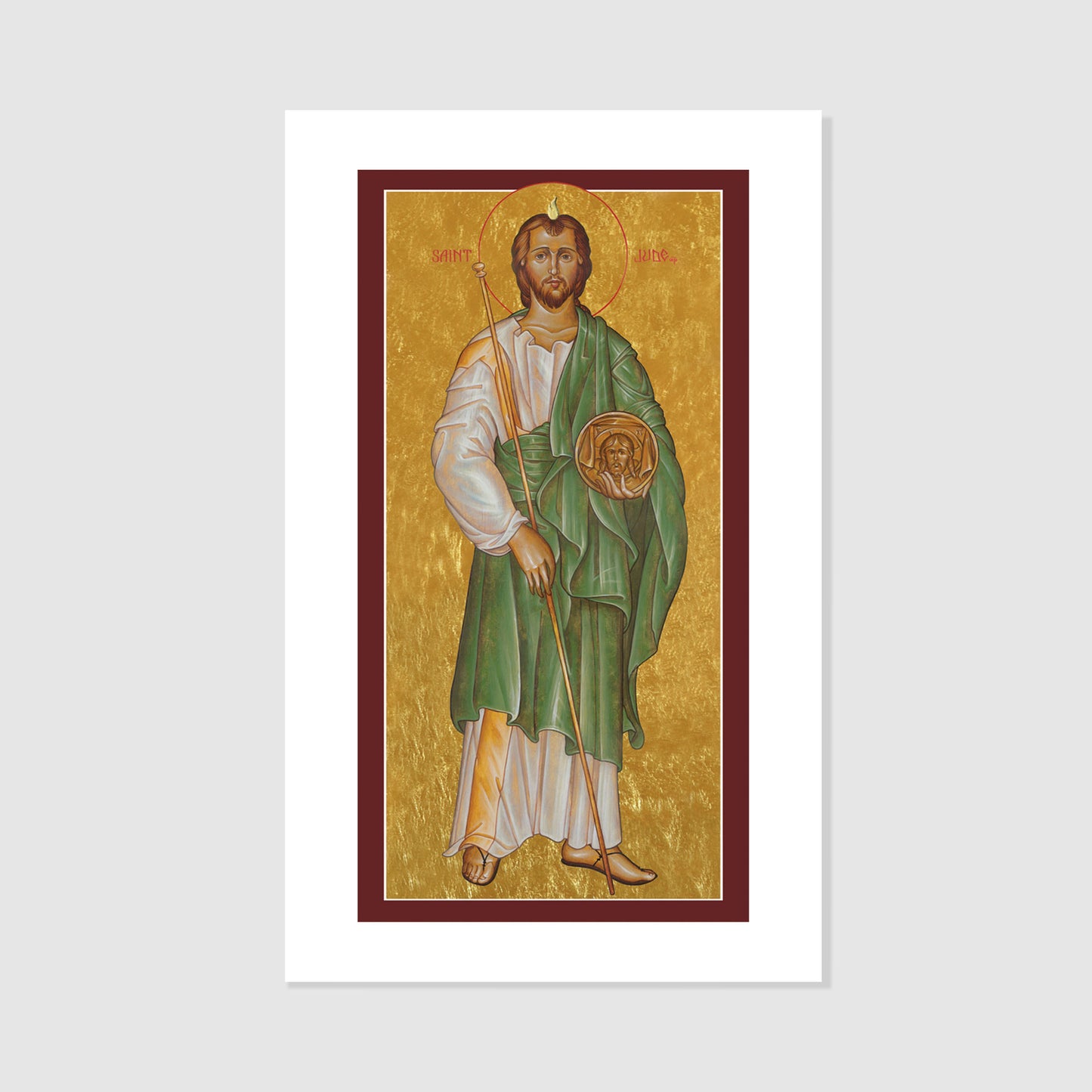 St. Jude Icon Holy Card - Icon Holy Card Personalized