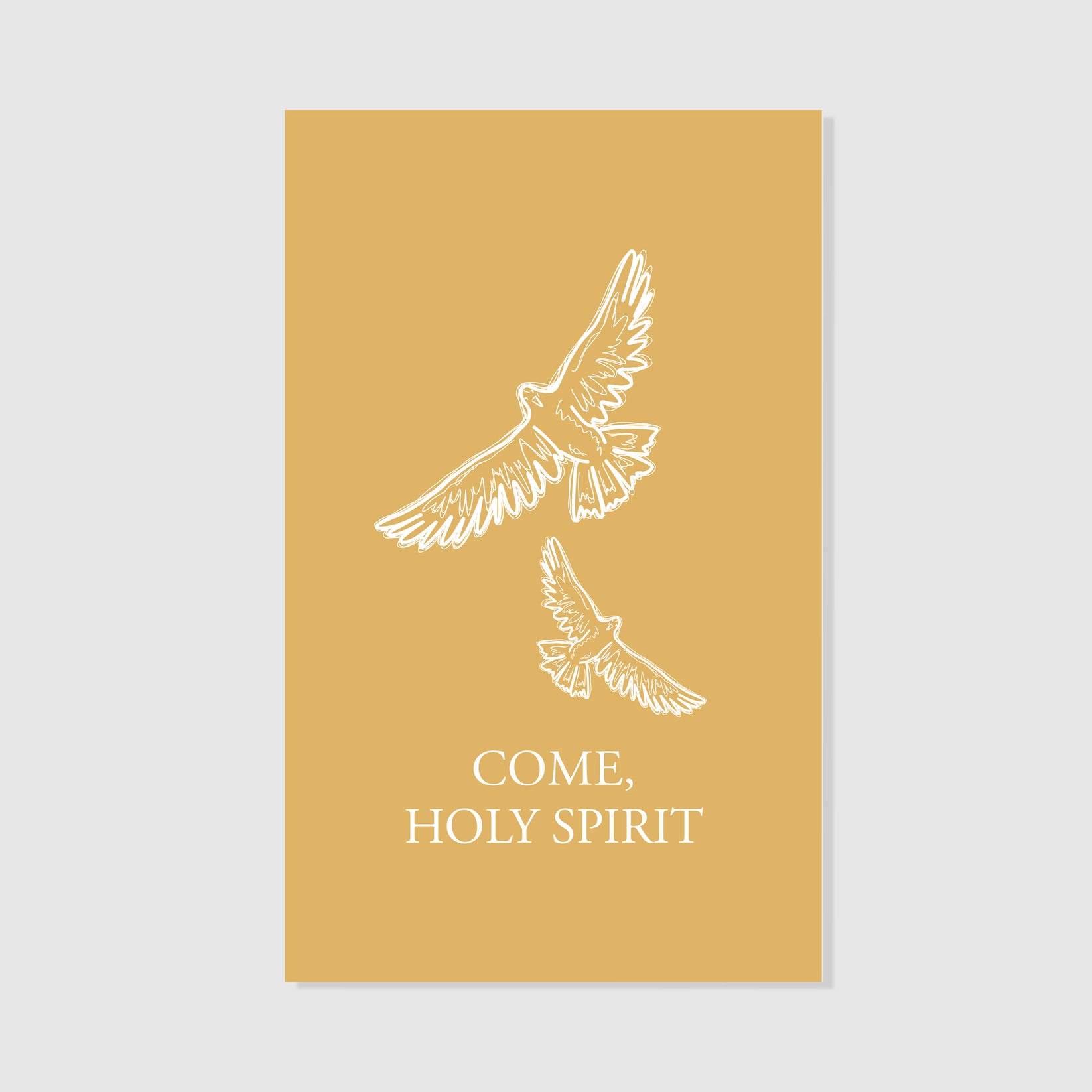 Come, Holy Spirit - Prayer Card - Altar + Home