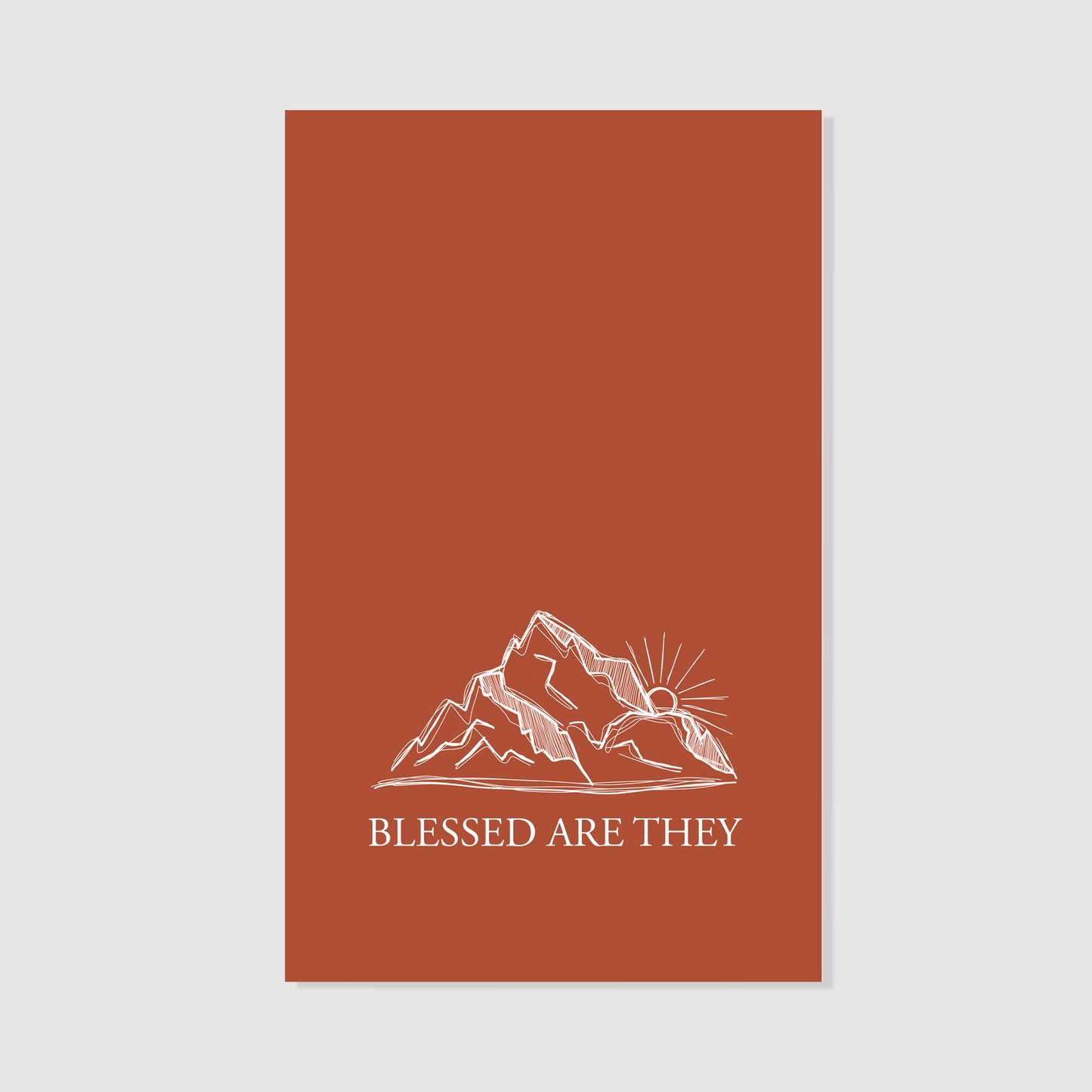 The Beatitudes - Prayer Card
