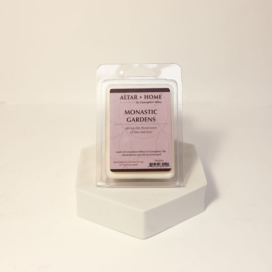 Monastic Gardens - Wax Melt (White Wax)
