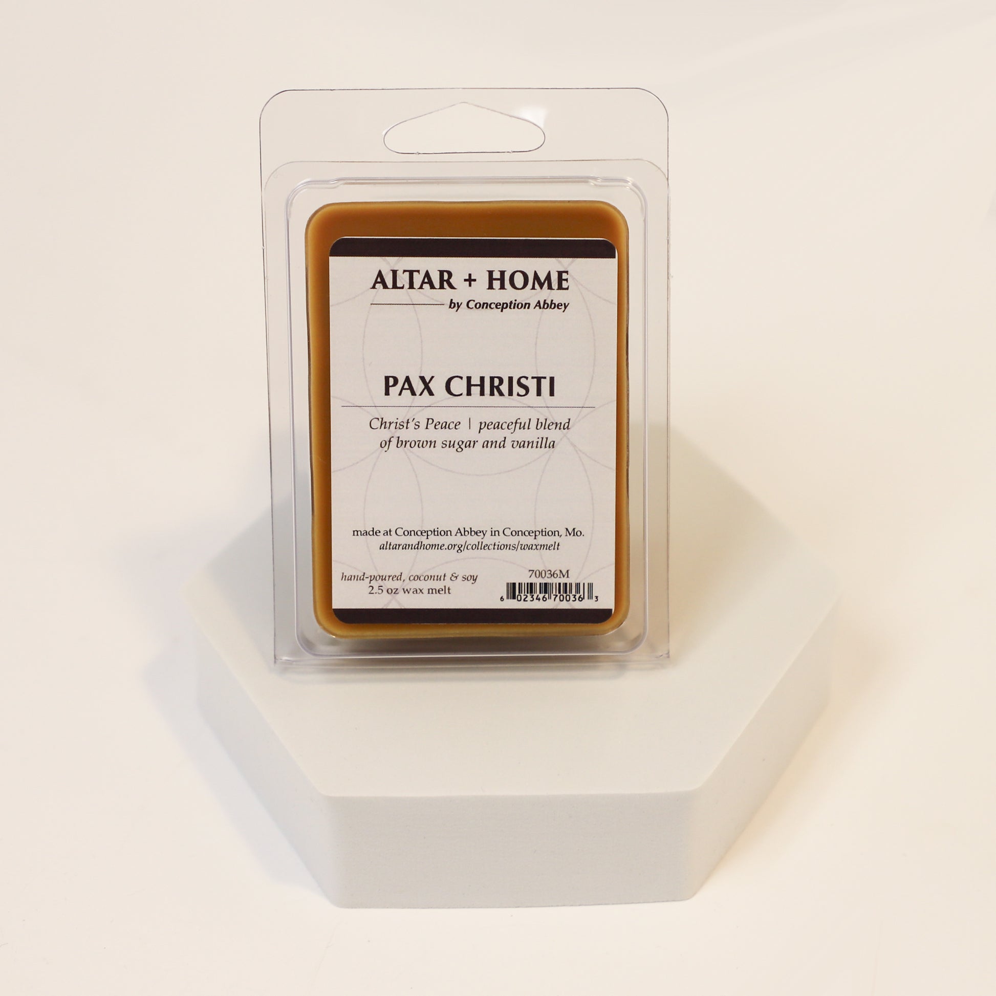 Pax Christi - Wax Melt Altar + Home Pax Christi - Wax Melt Altar + Home