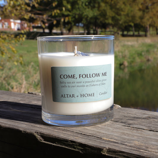 Come Follow Me - Scented Candle (White Wax)