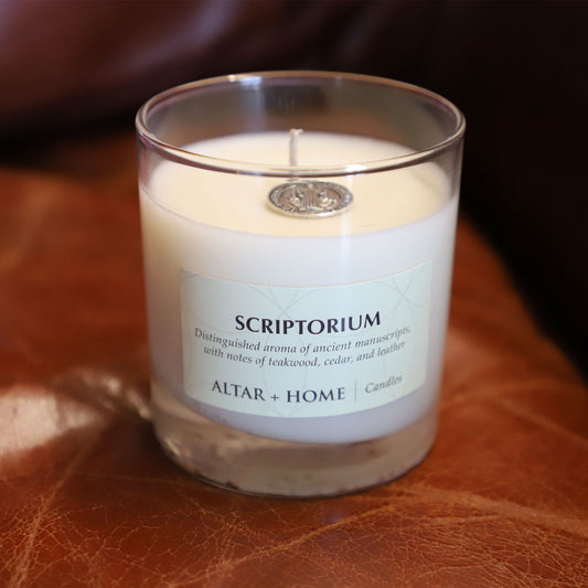 Scriptorium - Scented Candle (White Wax)