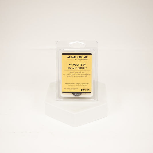 Monastery Movie Night - Wax Melt (White Wax)