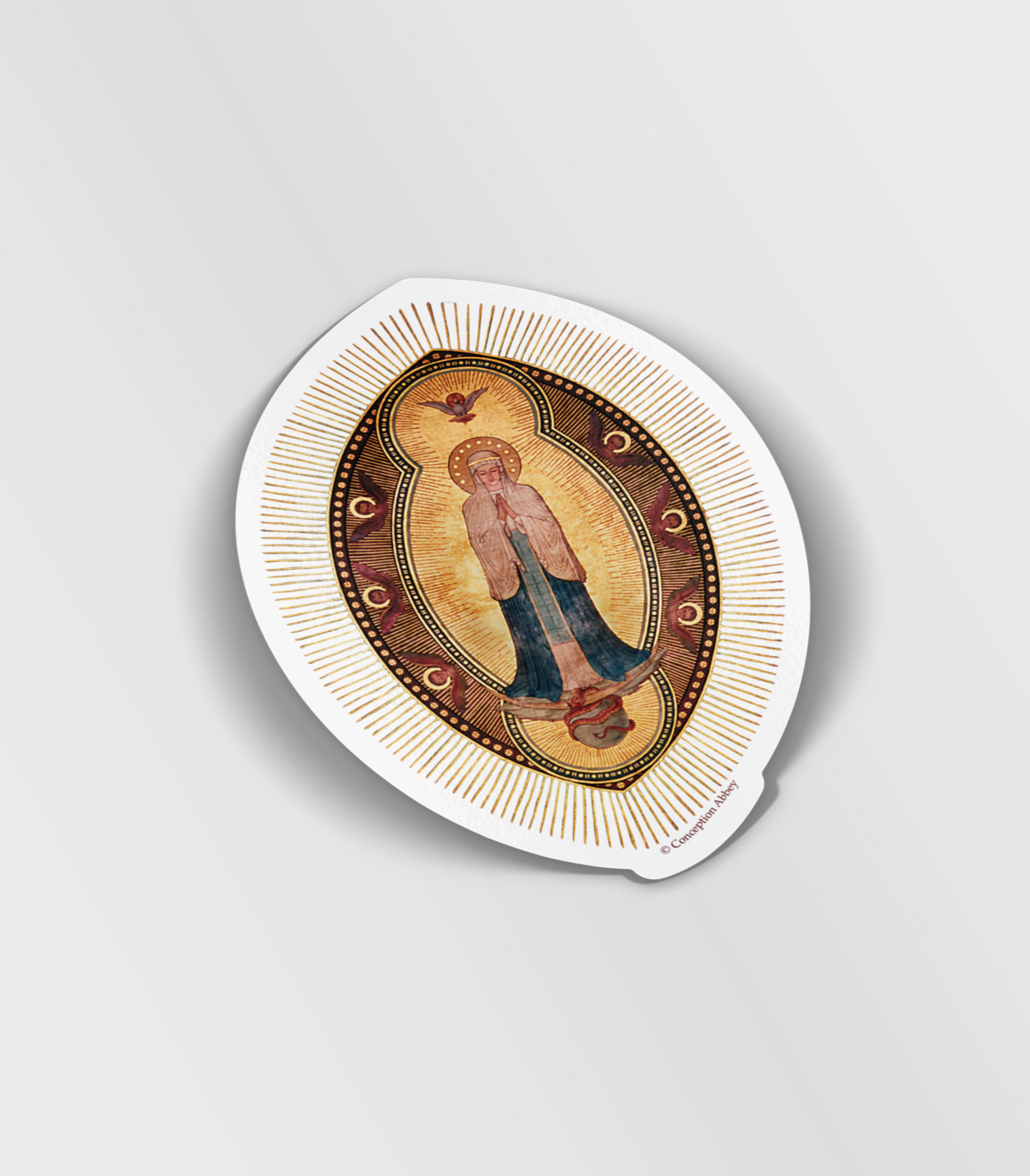 Immaculate Conception - Sticker – Altar + Home