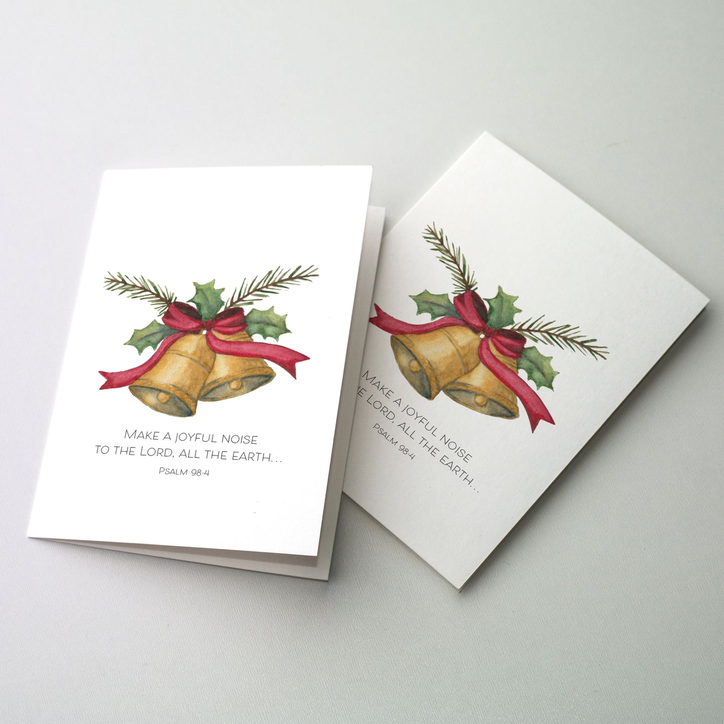 Make a Joyful Noise to the Lord, All the Earth - Spirit of Christmas Card - Personalized