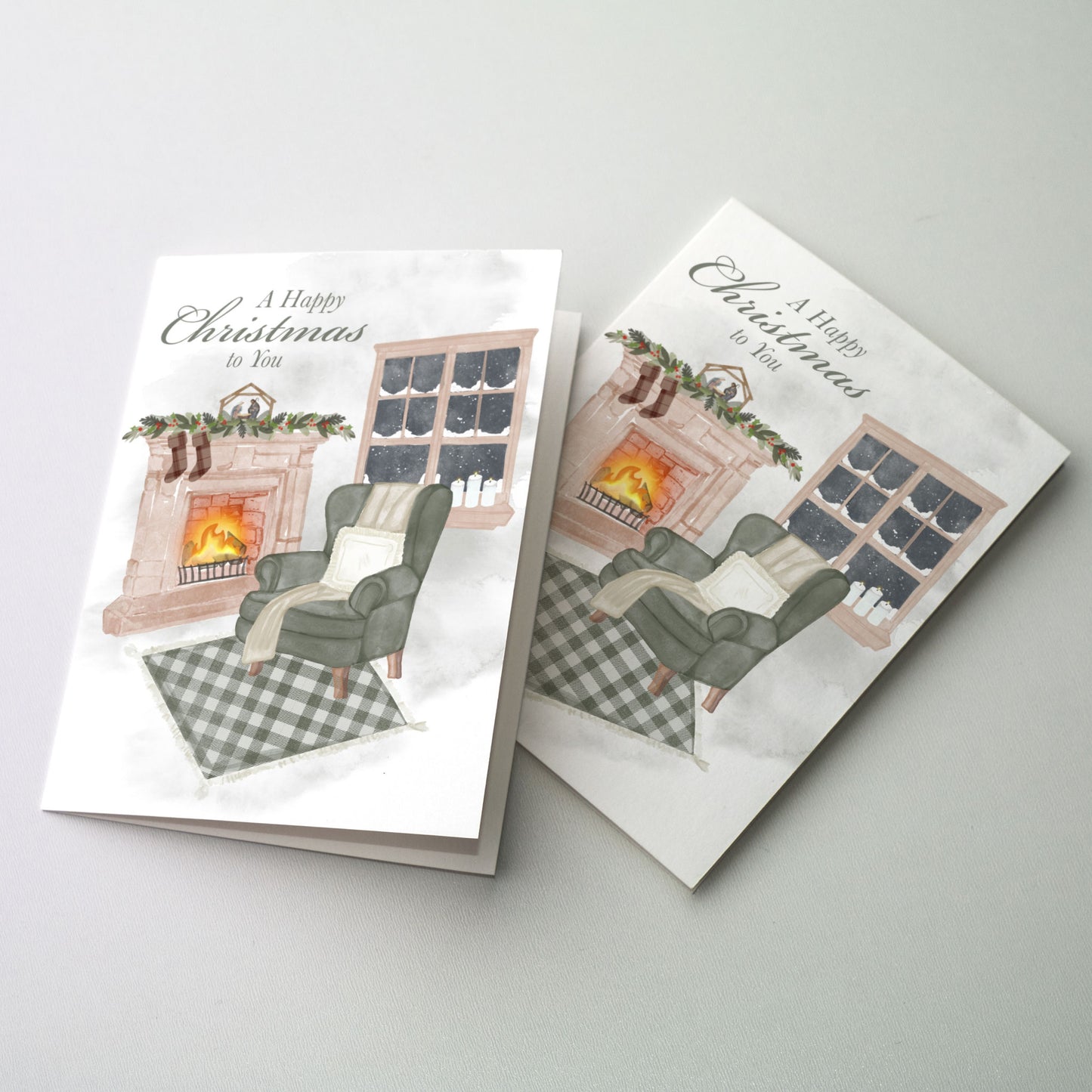 Happy Christmas to You - Irish Spirit of Christmas Card - Personalized