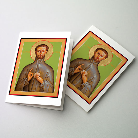St. Peter Claver - Icon Greeting Card