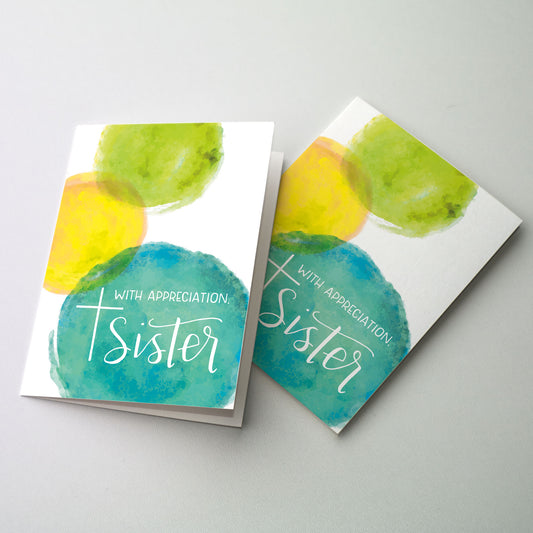 With Appreciation, Sister - Sister Religious Appreciation