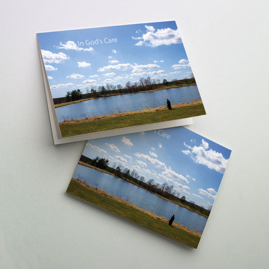 In God's Care - Get Well Card