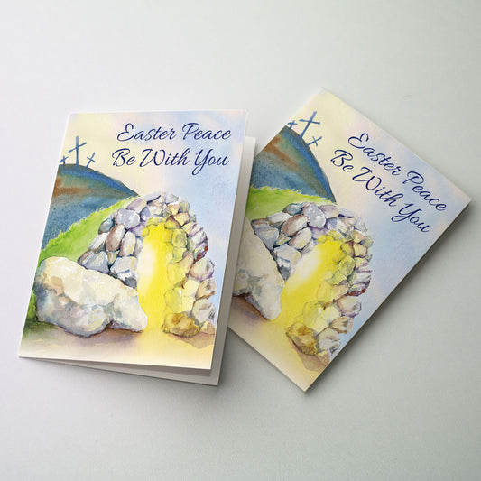 Easter Peace Be with You - Easter Mass Card From Priest