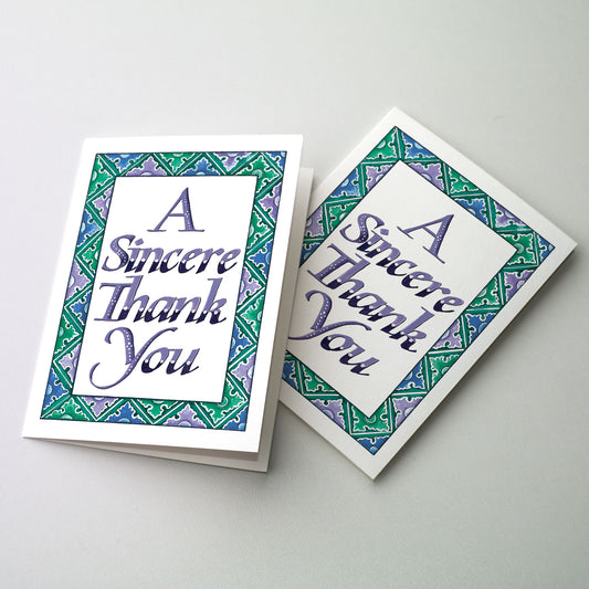 A Sincere Thank You - Thank You