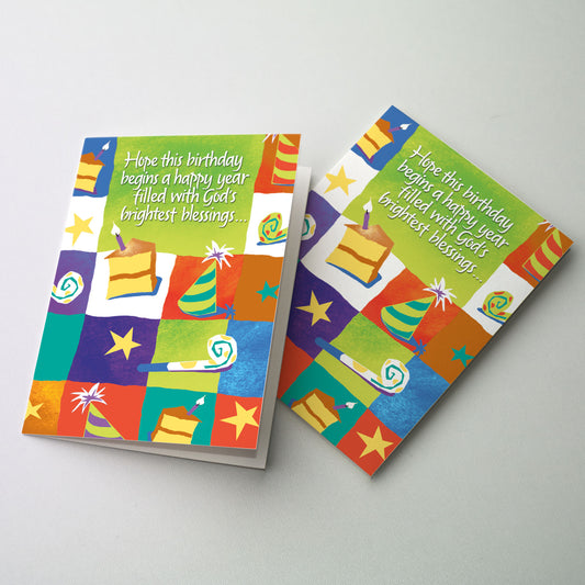 Hope This Birthday Begins a Happy Year - Birthday Card