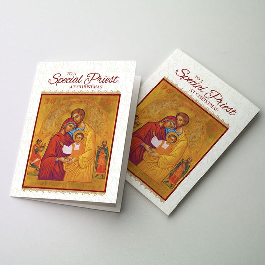 Golden Icon of the Holy Family