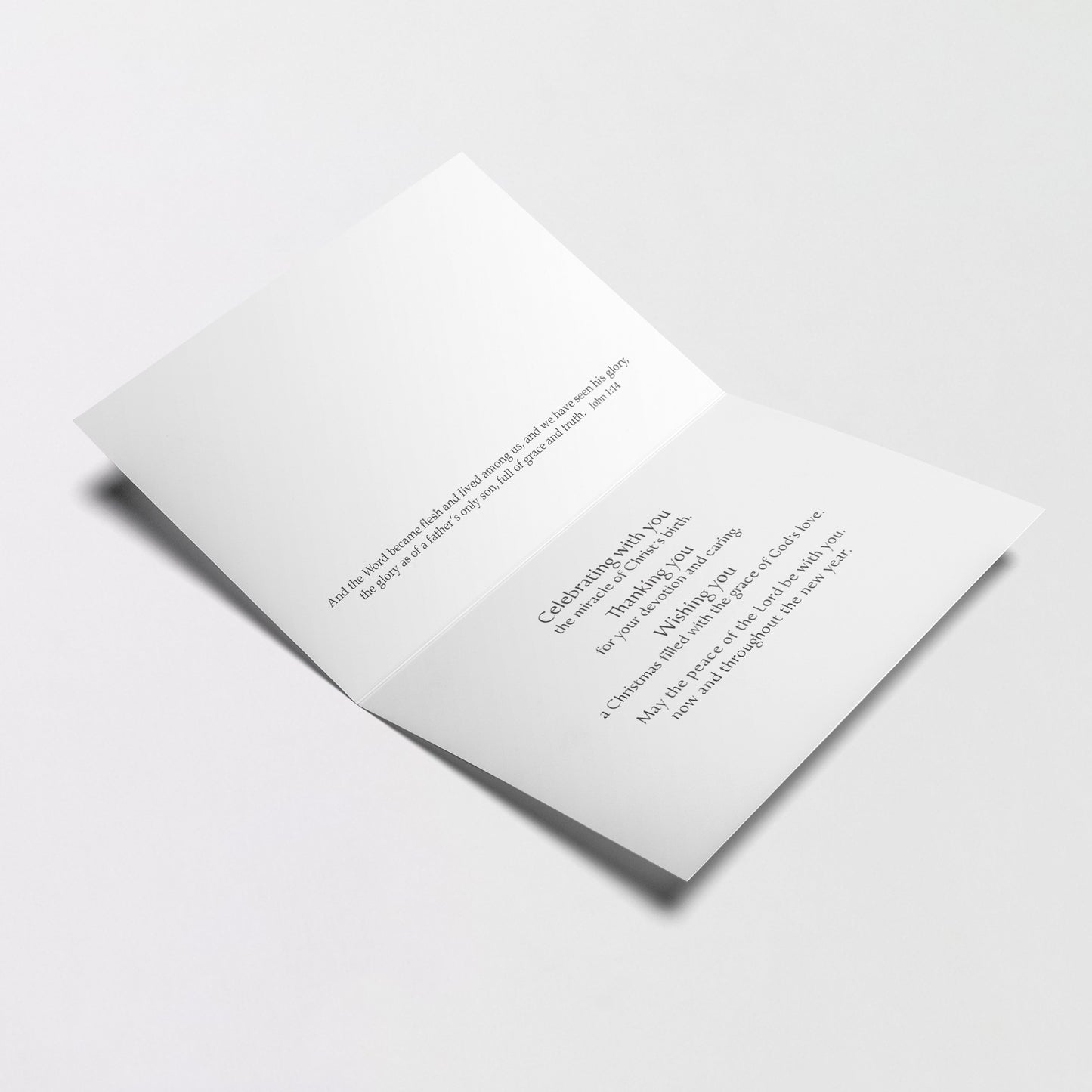 Christmas Blessings to Our Deacon - Christmas Card for Deacon