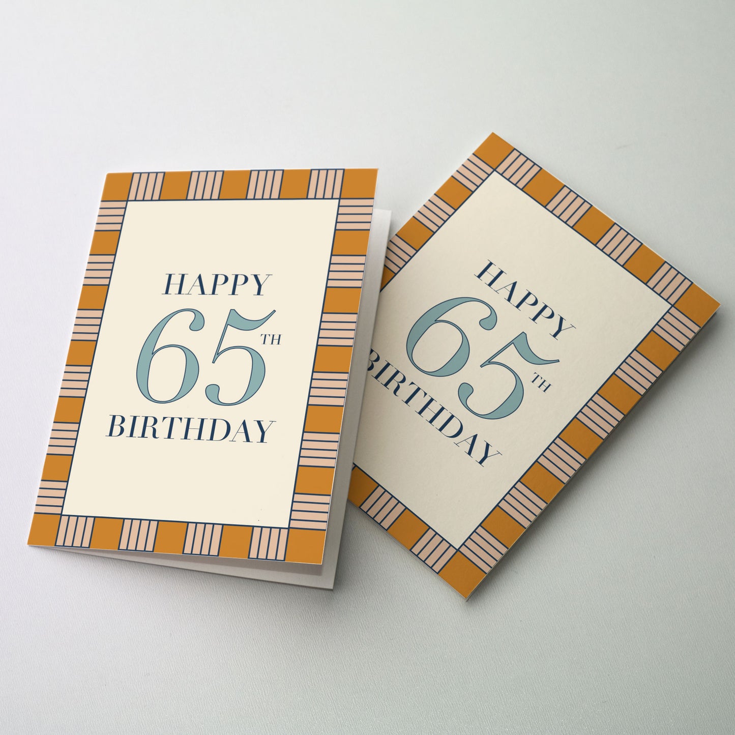 Happy 65th Birthday - Birthday Card