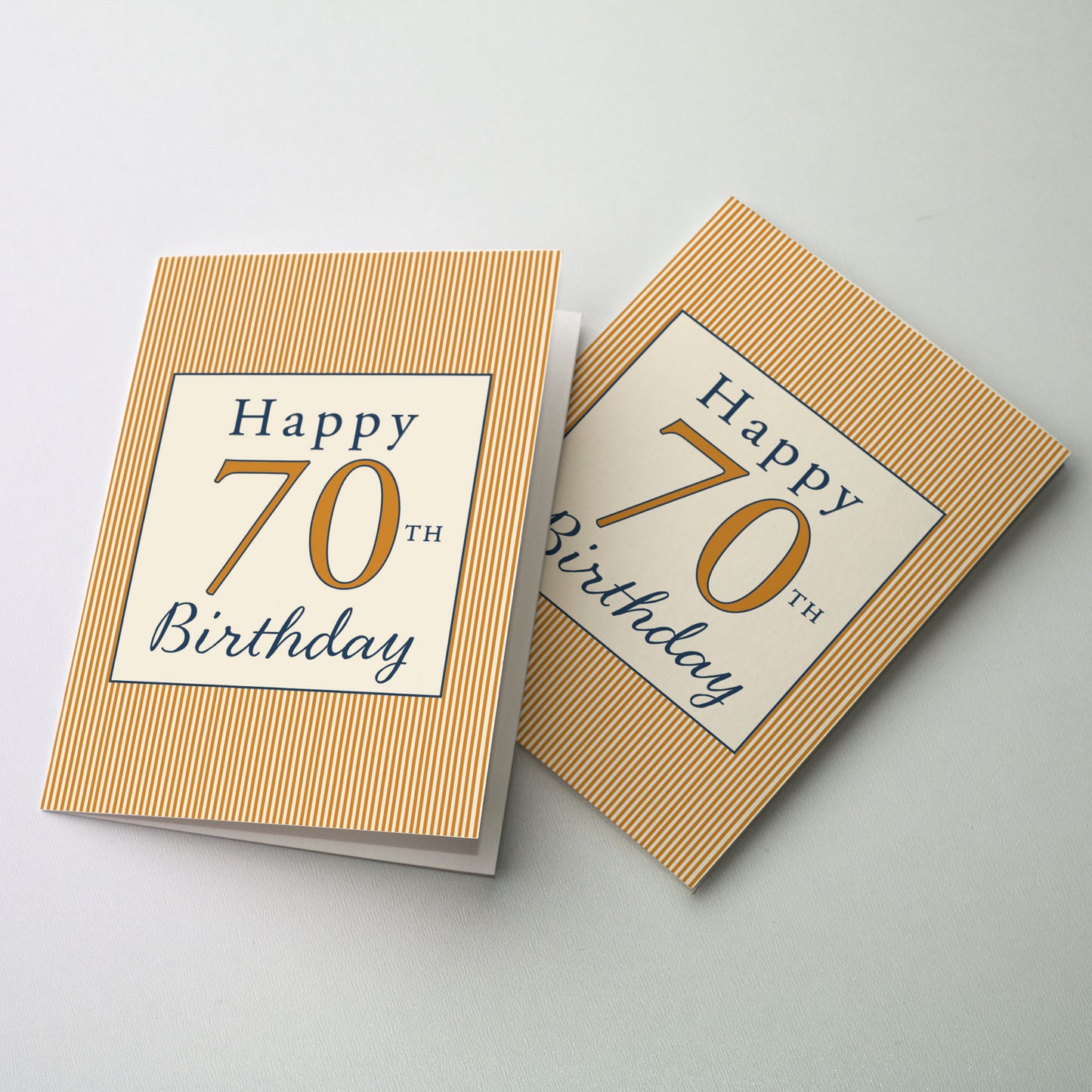 Happy 70th Birthday - Birthday Card