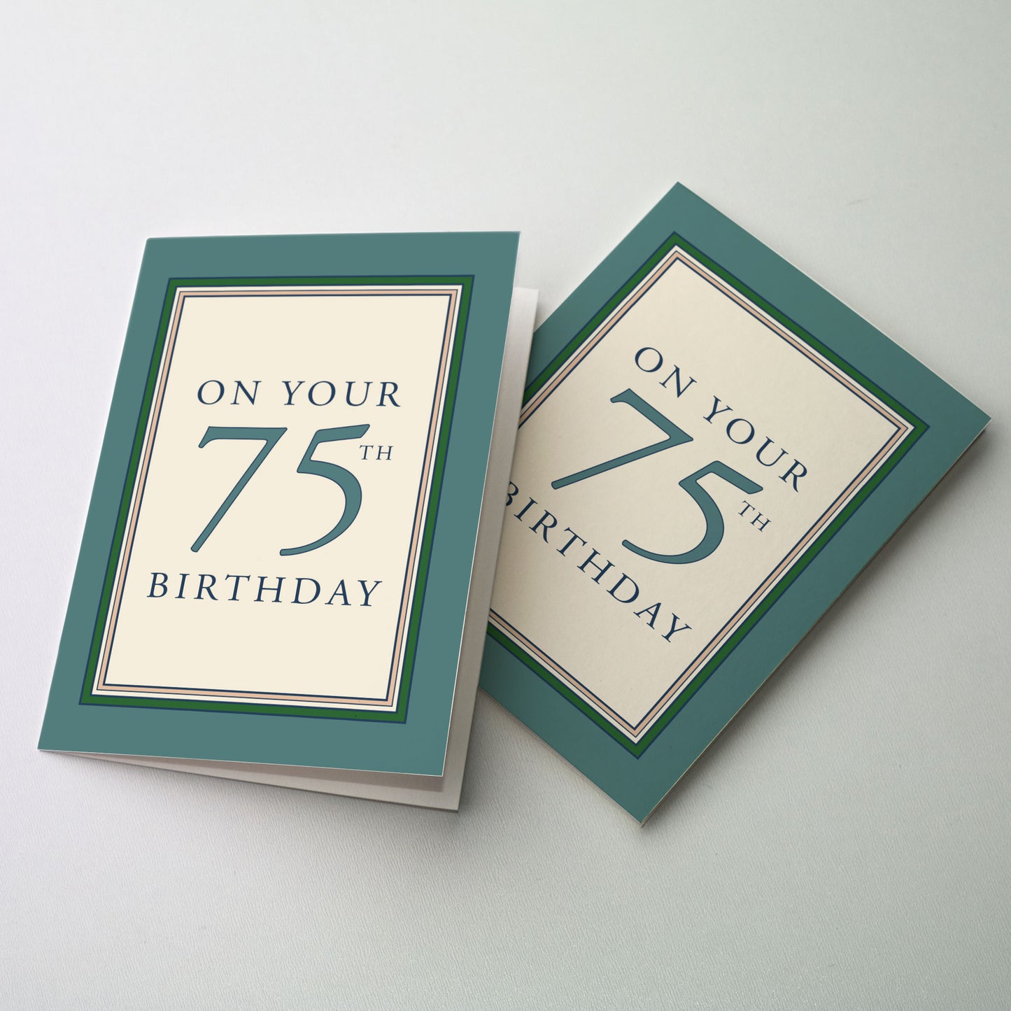 On Your 75th Birthday - Birthday Card