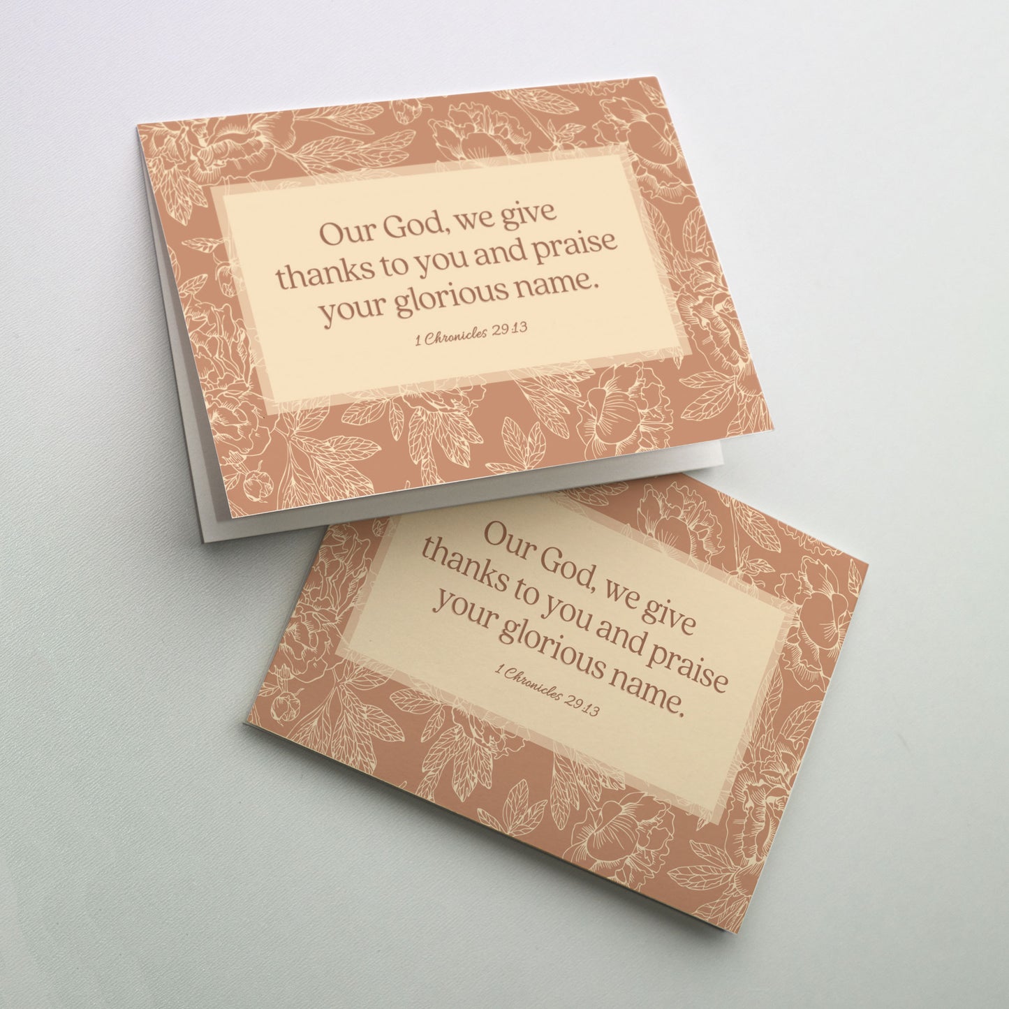 Our God, We Give Thanks to You - Thanksgiving Card