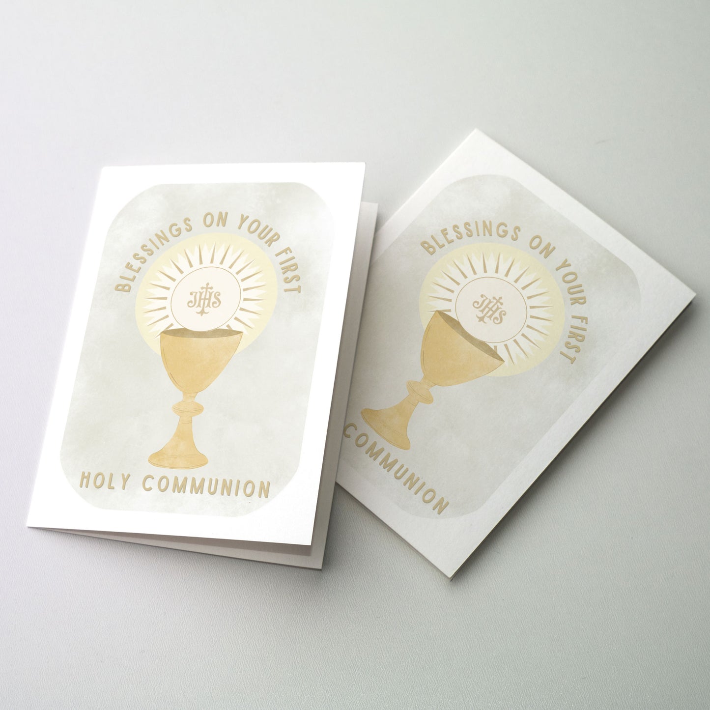 Blessings on Your First Holy Communion - First Communion Card