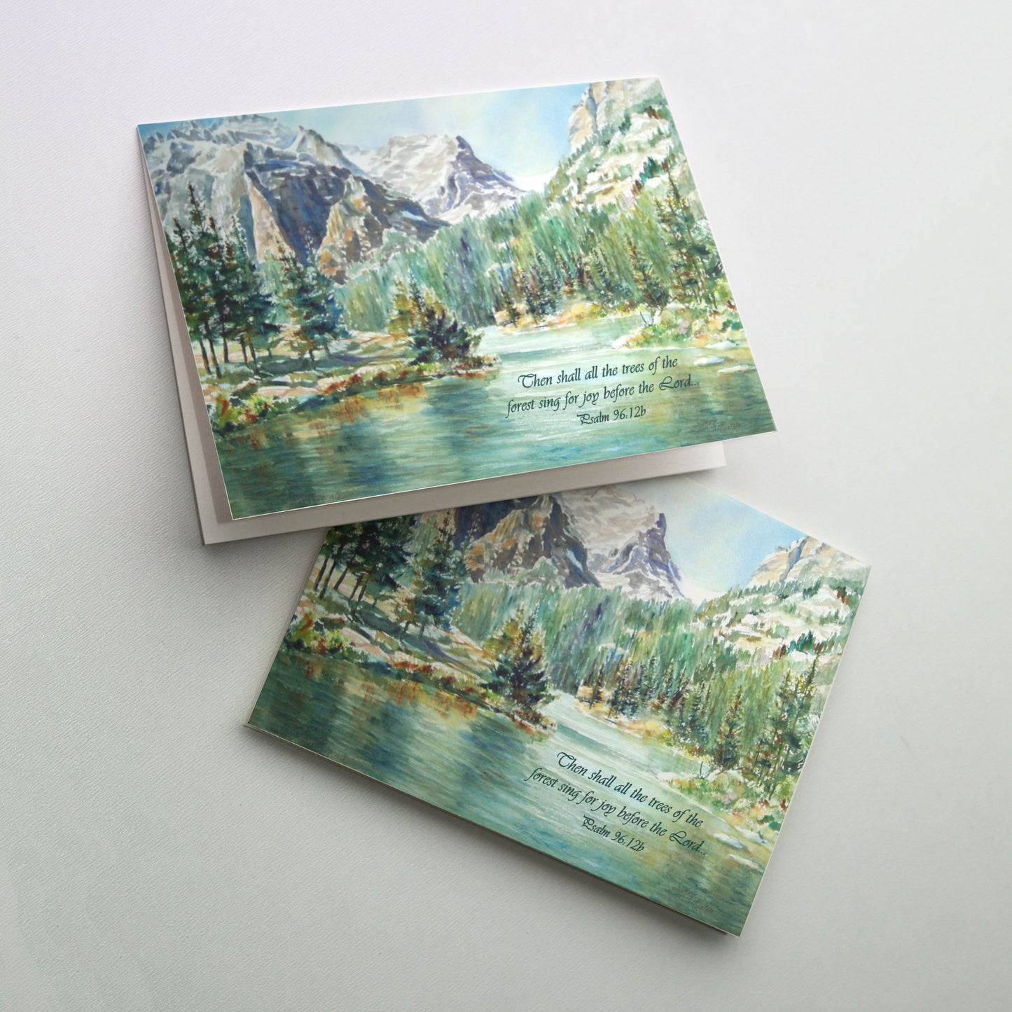 Then Shall All the Trees of the Forest Sing for Joy - Birthday Card