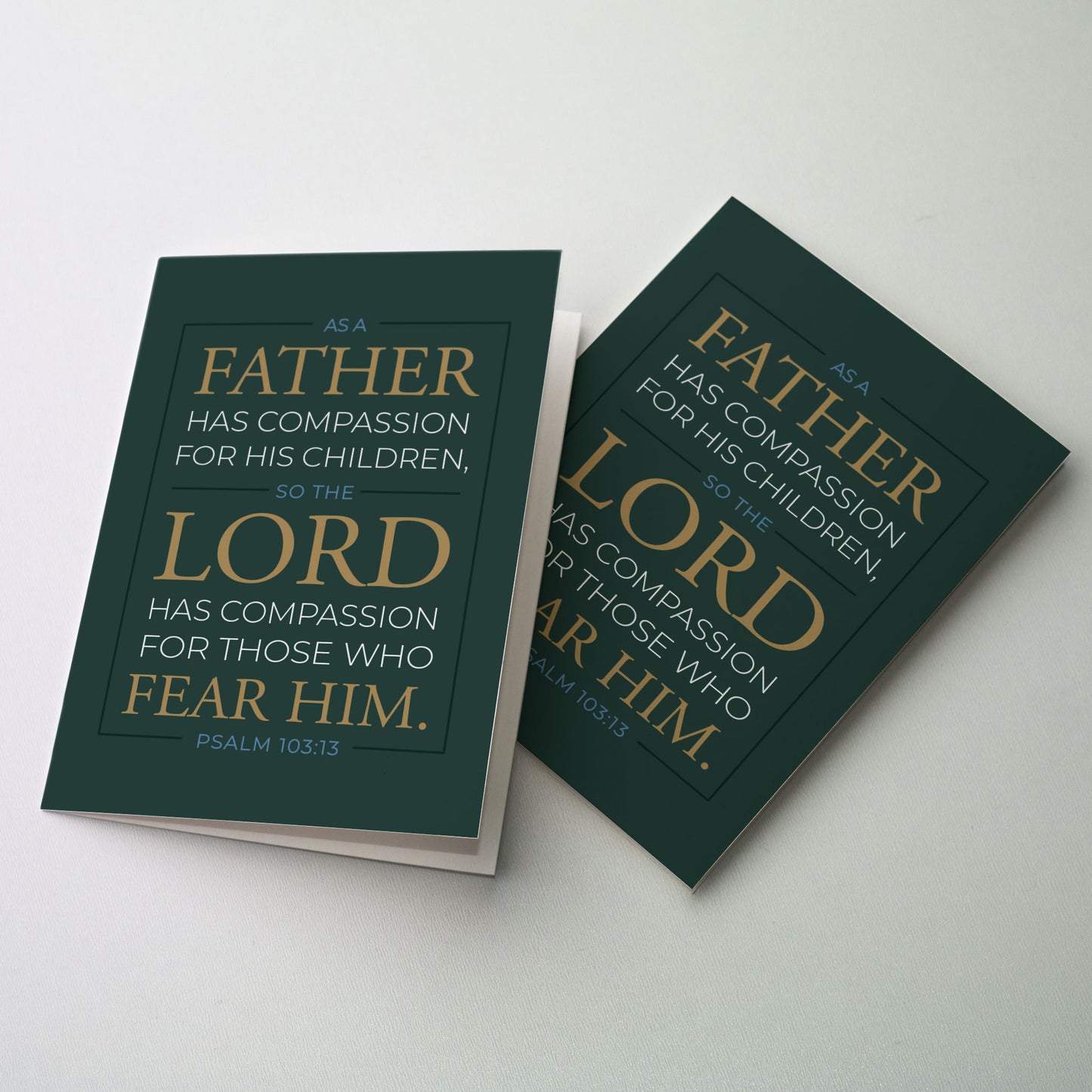 As a Father Has Compassion - Father's Day Card