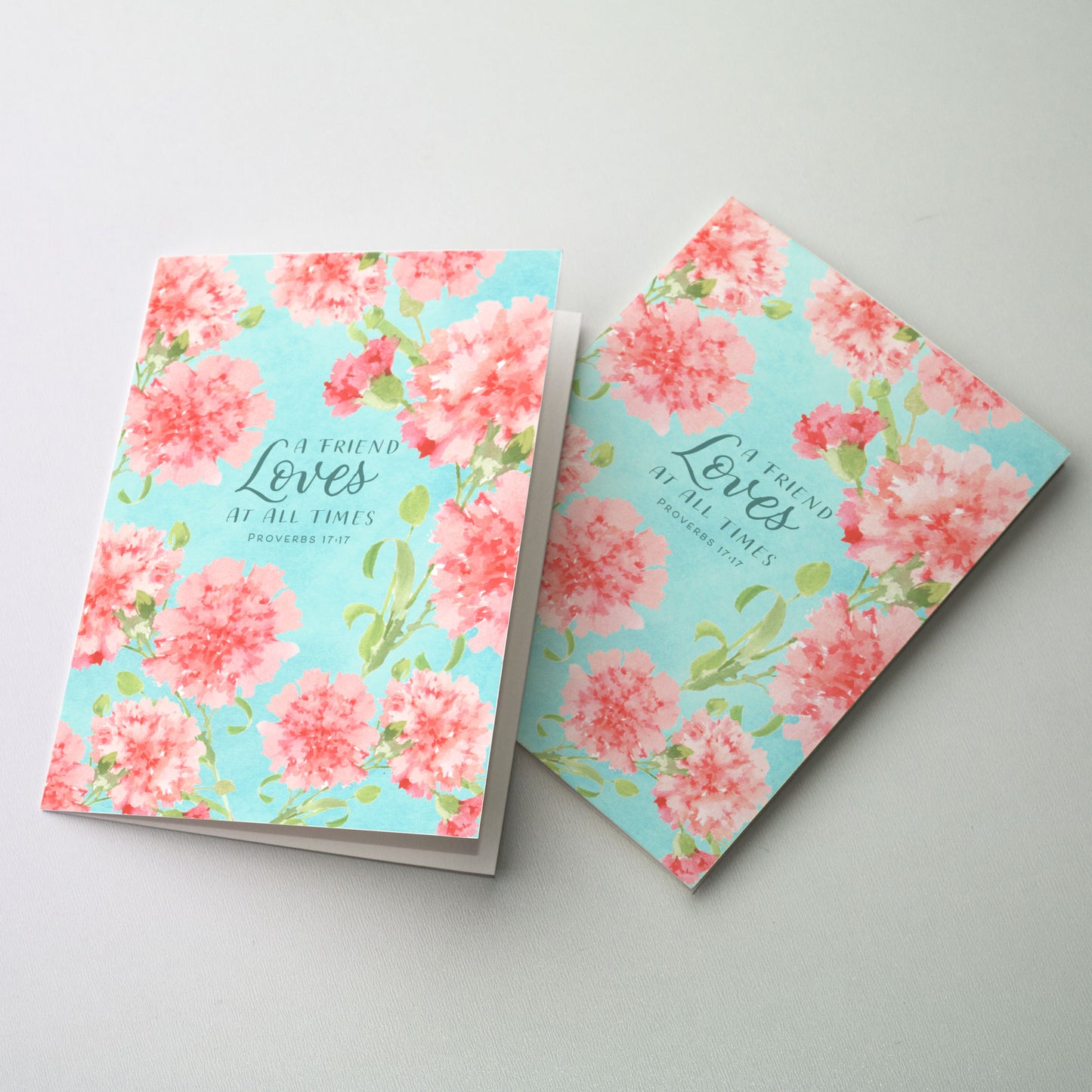 A Friend Loves at All Times - St. Valentine's Day Card