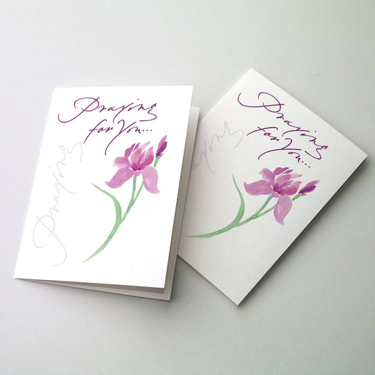 Watercolor abstract image of a flower.