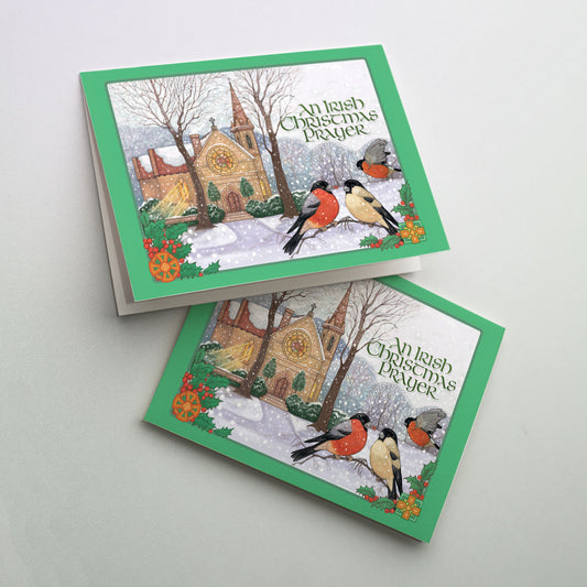 An Irish Christmas Prayer - Miracle of Christmas Irish Card