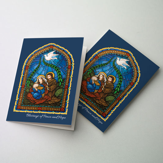 Blessings of Peace and Hope Miracle of Christmas Cards
