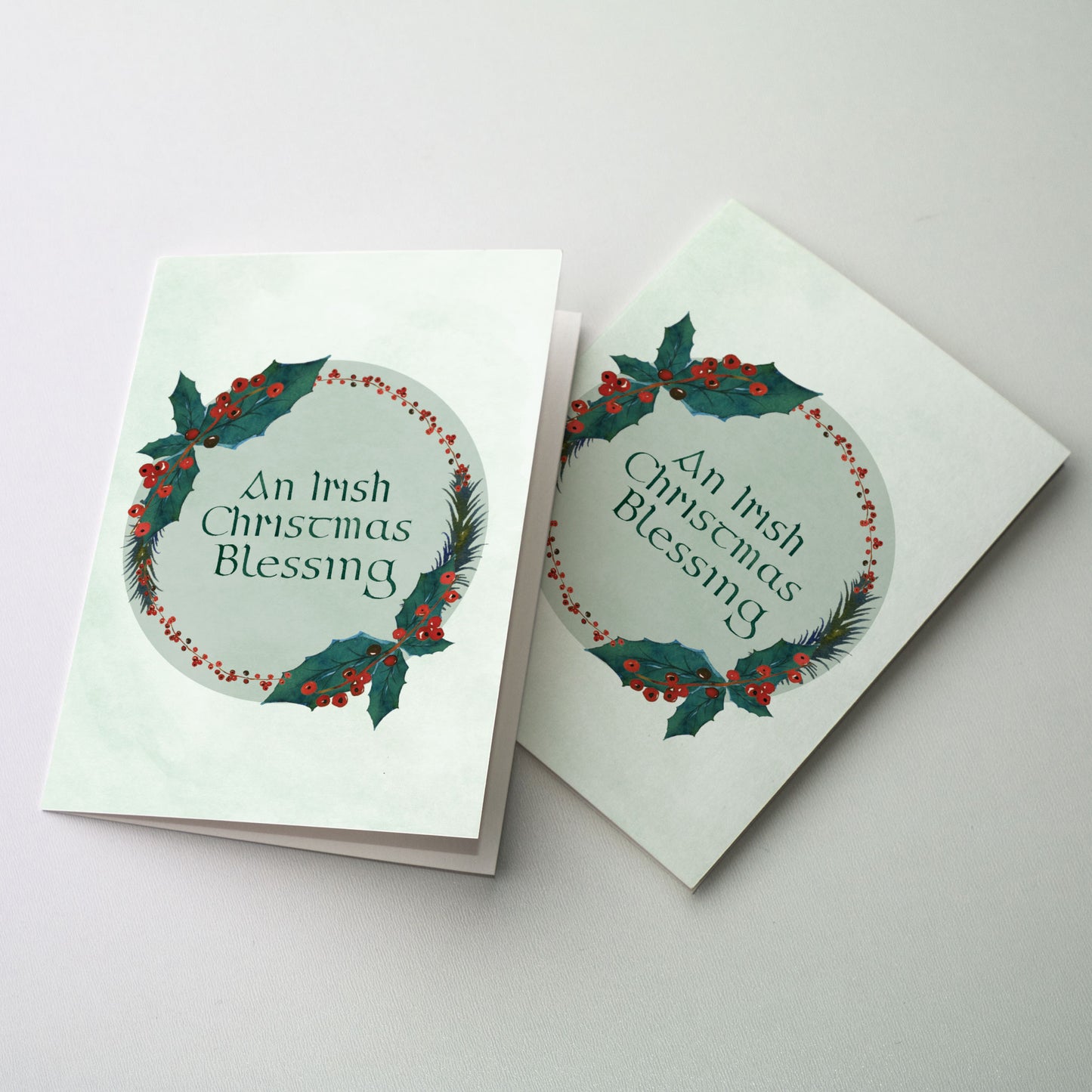 An Irish Christmas Blessing - Irish Miracle of Christmas Card