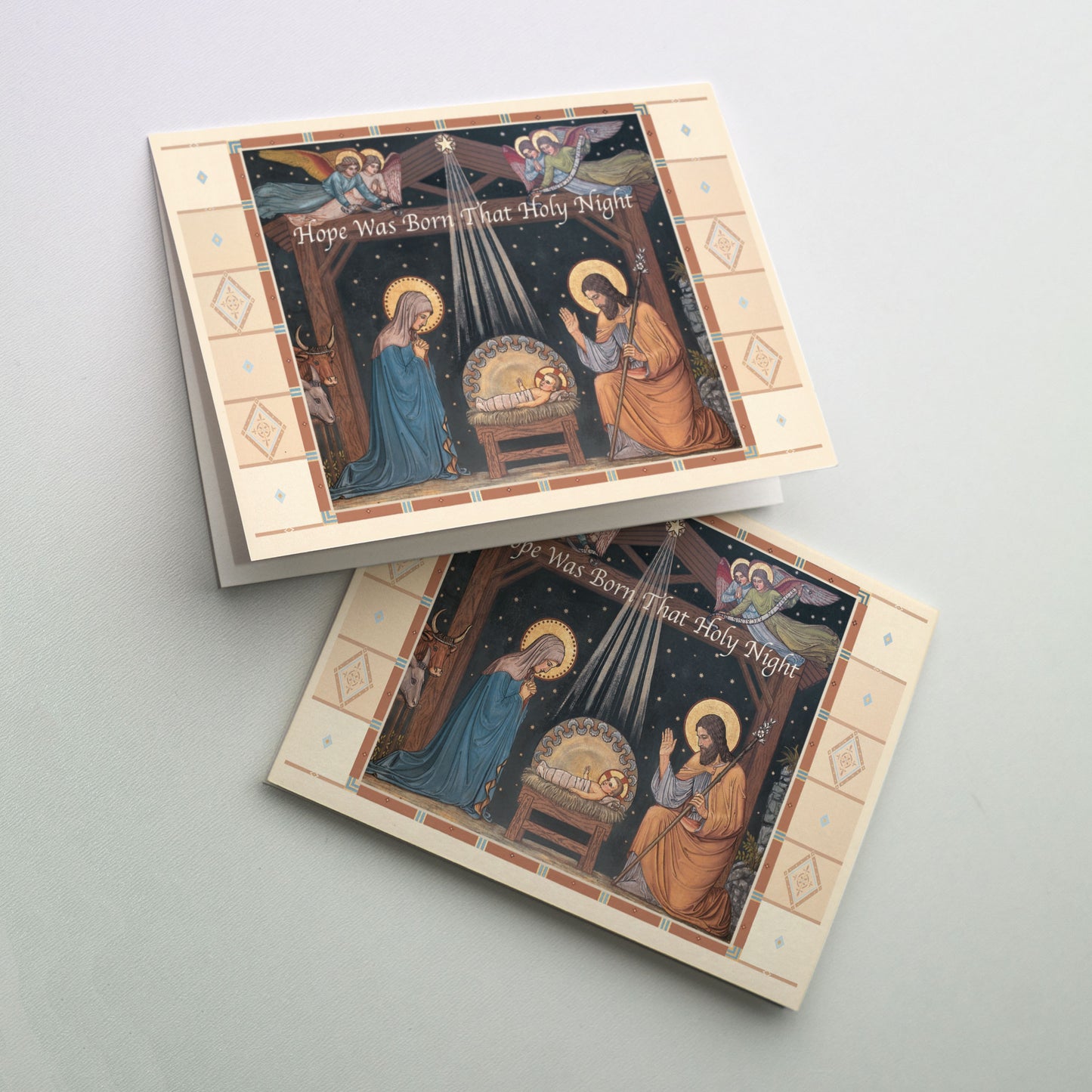 Hope Was Born That Holy Night - Miracle of Christmas Cards