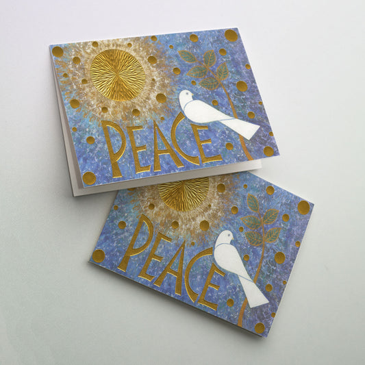 Peace - Splendor of Christmas Card Personalized