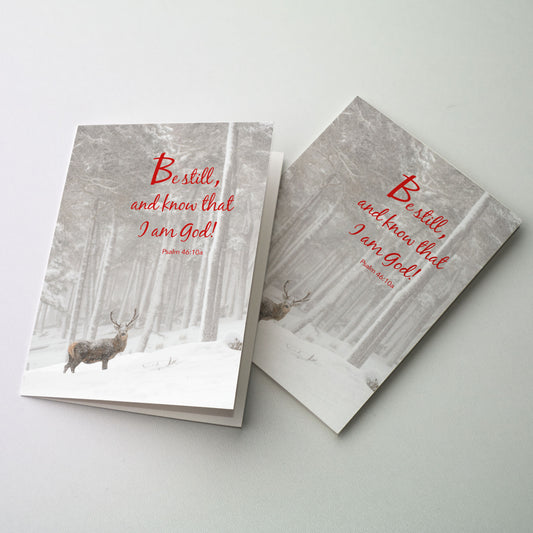 Be Still and Know - Splendor of Christmas Card