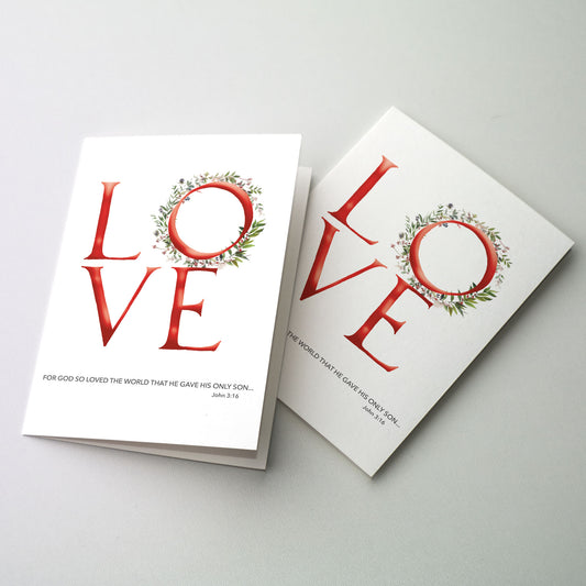 Love Splendor of Christmas Cards