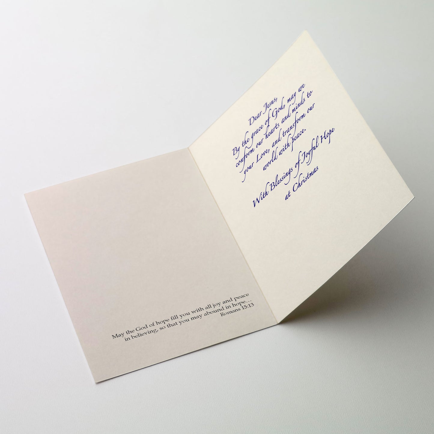 Praise and Glory to the Newborn King - Splendor of Christmas Card Personalized