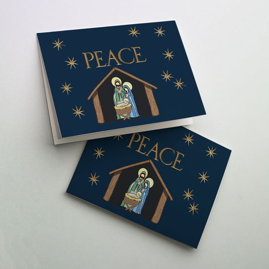 Peace Nativity - Splendor of Christmas Cards