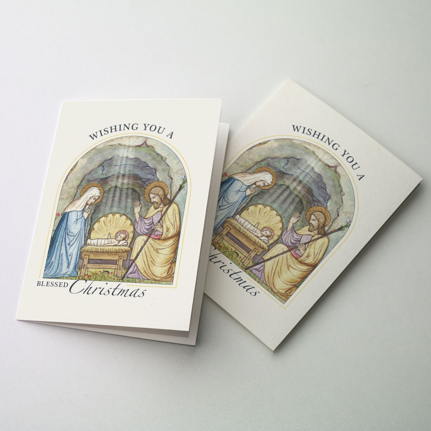 Wishing You a Blessed Christmas - Splendor of Christmas Cards