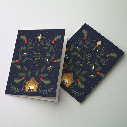 Fruit of the Nativity - Splendor of Christmas Cards