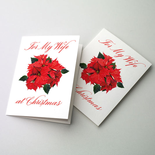 God Gave Me the Gift of You - Christmas Card for Wife
