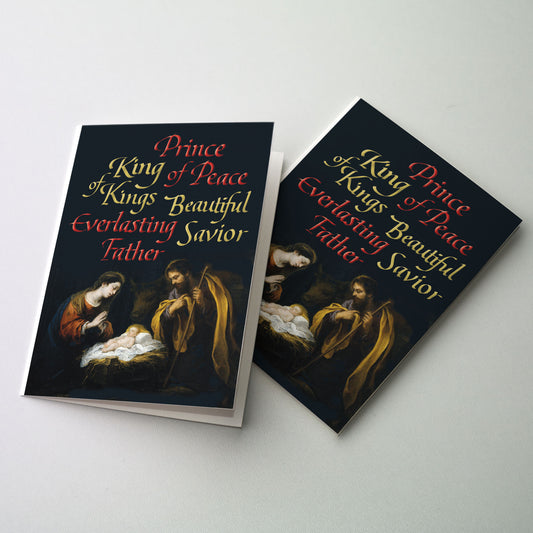 Prince of Peace Majesty of Christmas Cards
