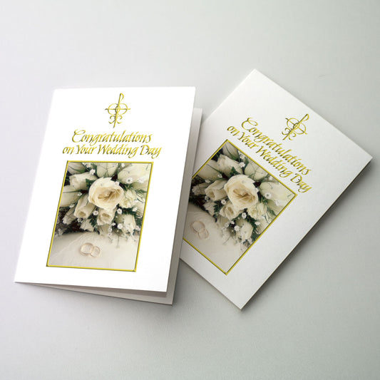 Congratulations on Your Wedding Day - Wedding Congratulations Card