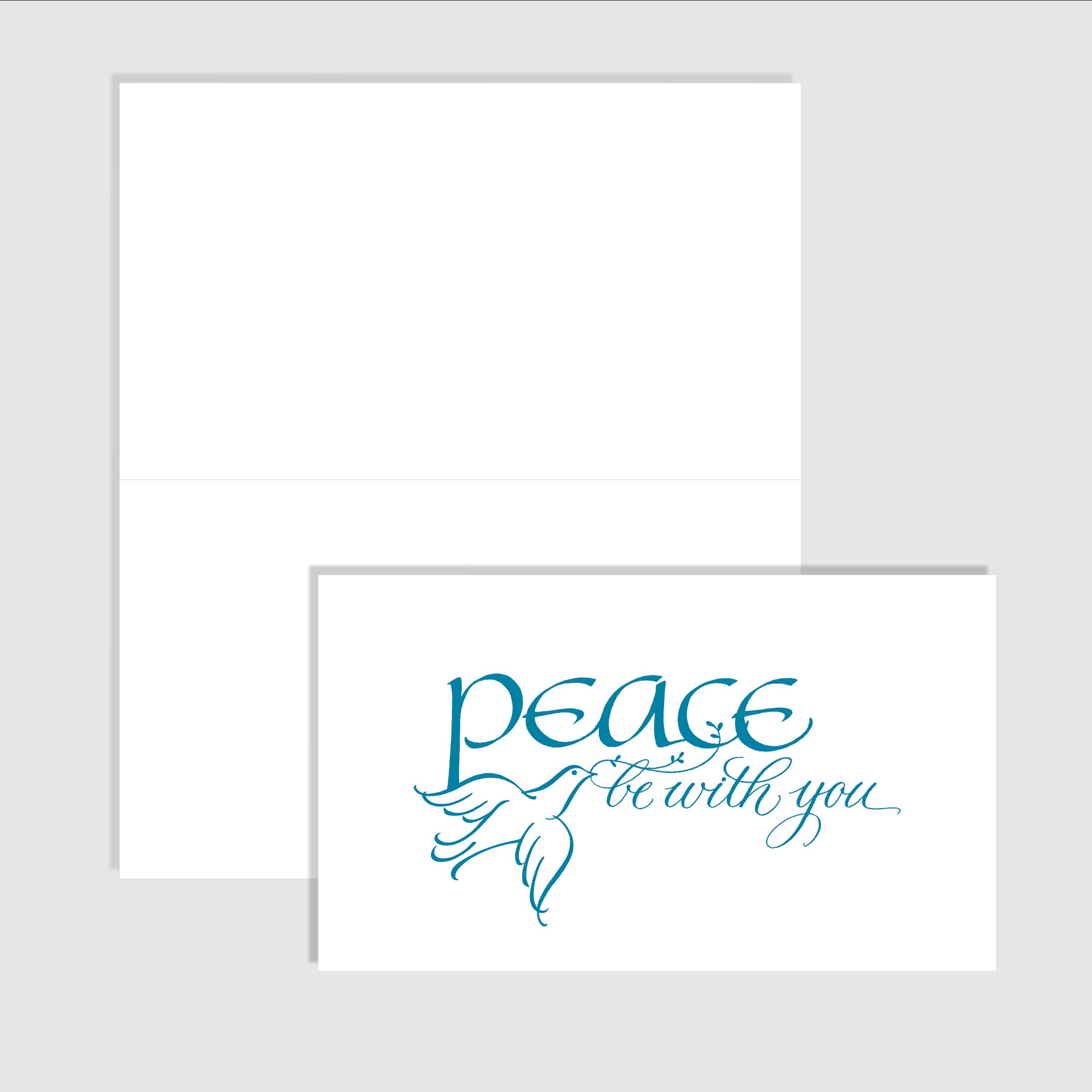 Note For Peace PEACE be with you Folded Notes - Altar + Home