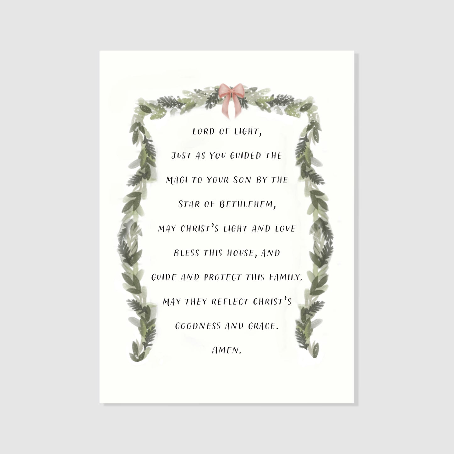 Lord of Light - 5 x 7 Print