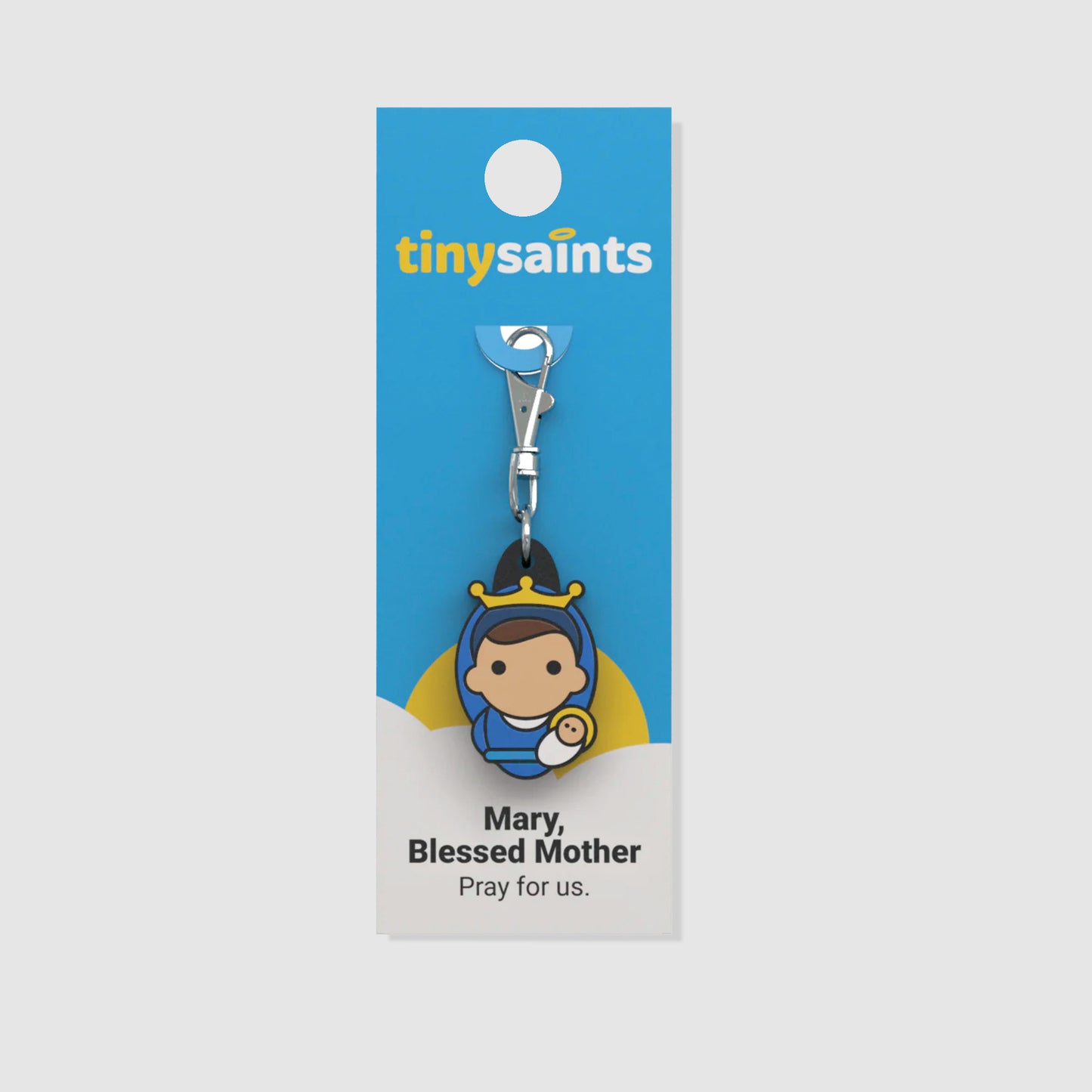 Mary, Blessed Mother Tiny Saints Charm