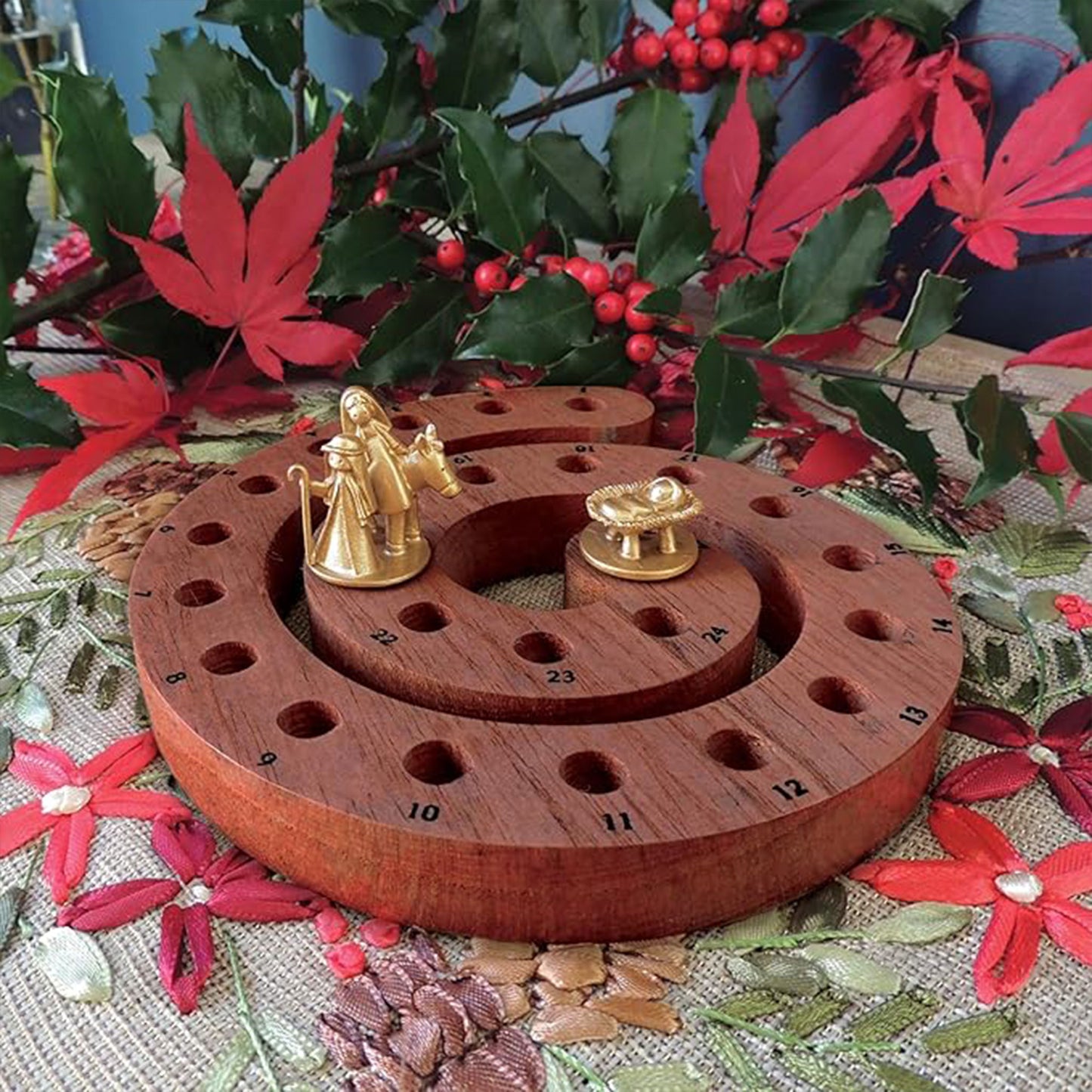 Cedar Spiral Advent & Christmas Countdown