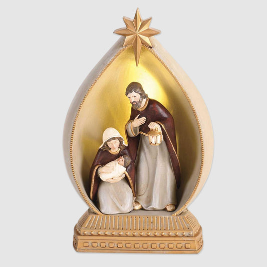 Holy Family Lighted Lantern