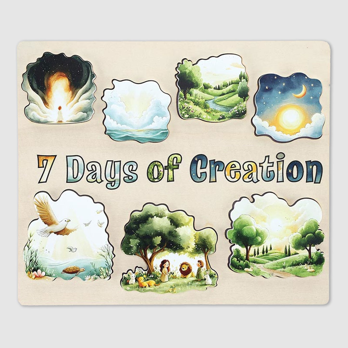 7 Days of Creation Story Puzzle
