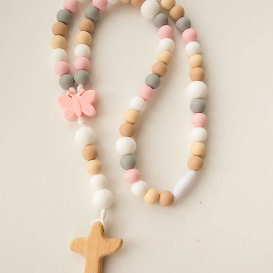 Butterfly Baby Teething Rosary