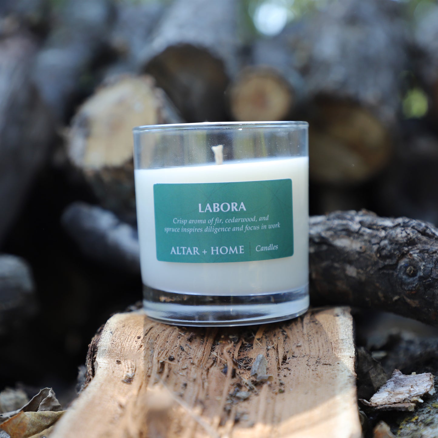 Labora - Scented Candle (White Wax)